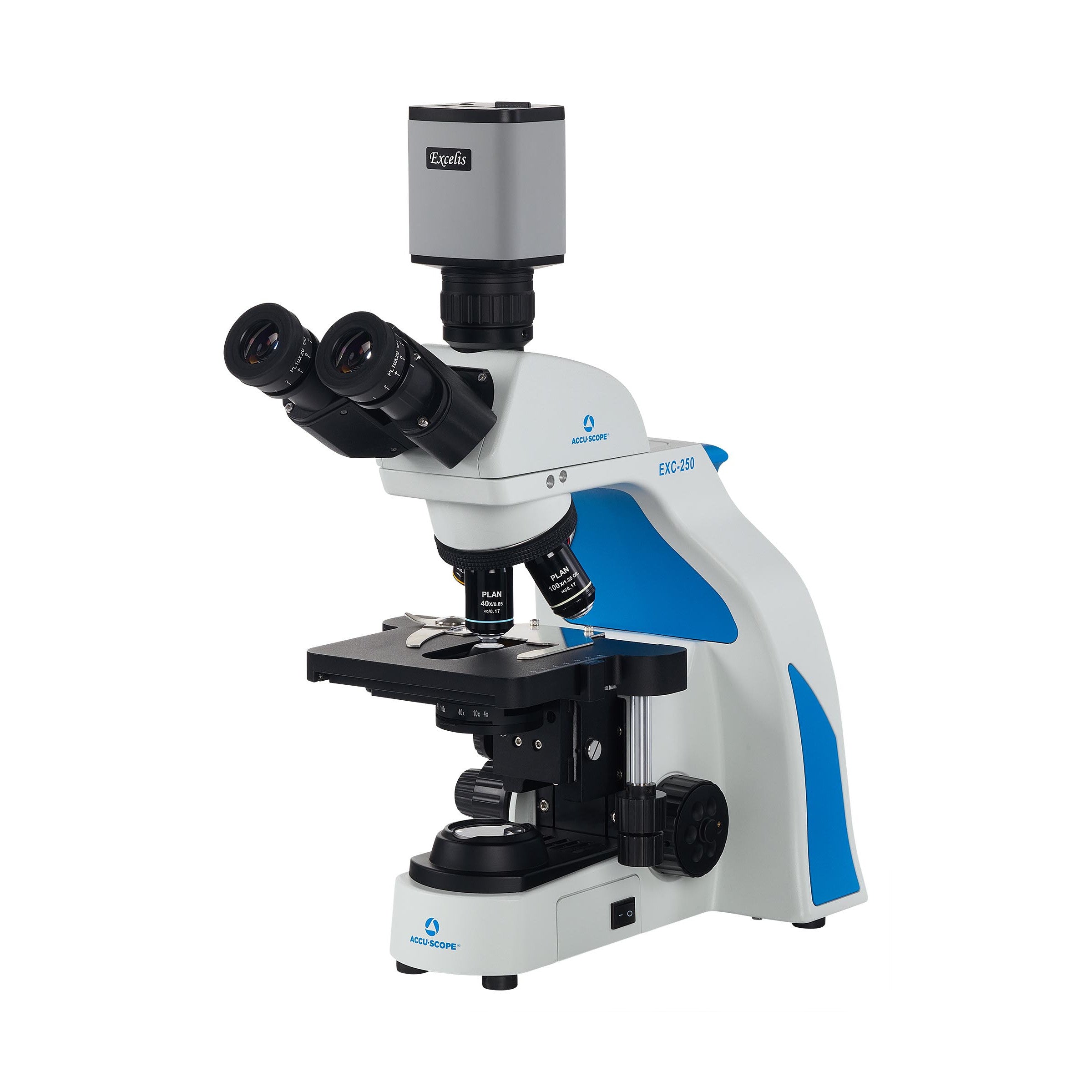 Accu-Scope EXC-250 Trinocular Compound Microscope