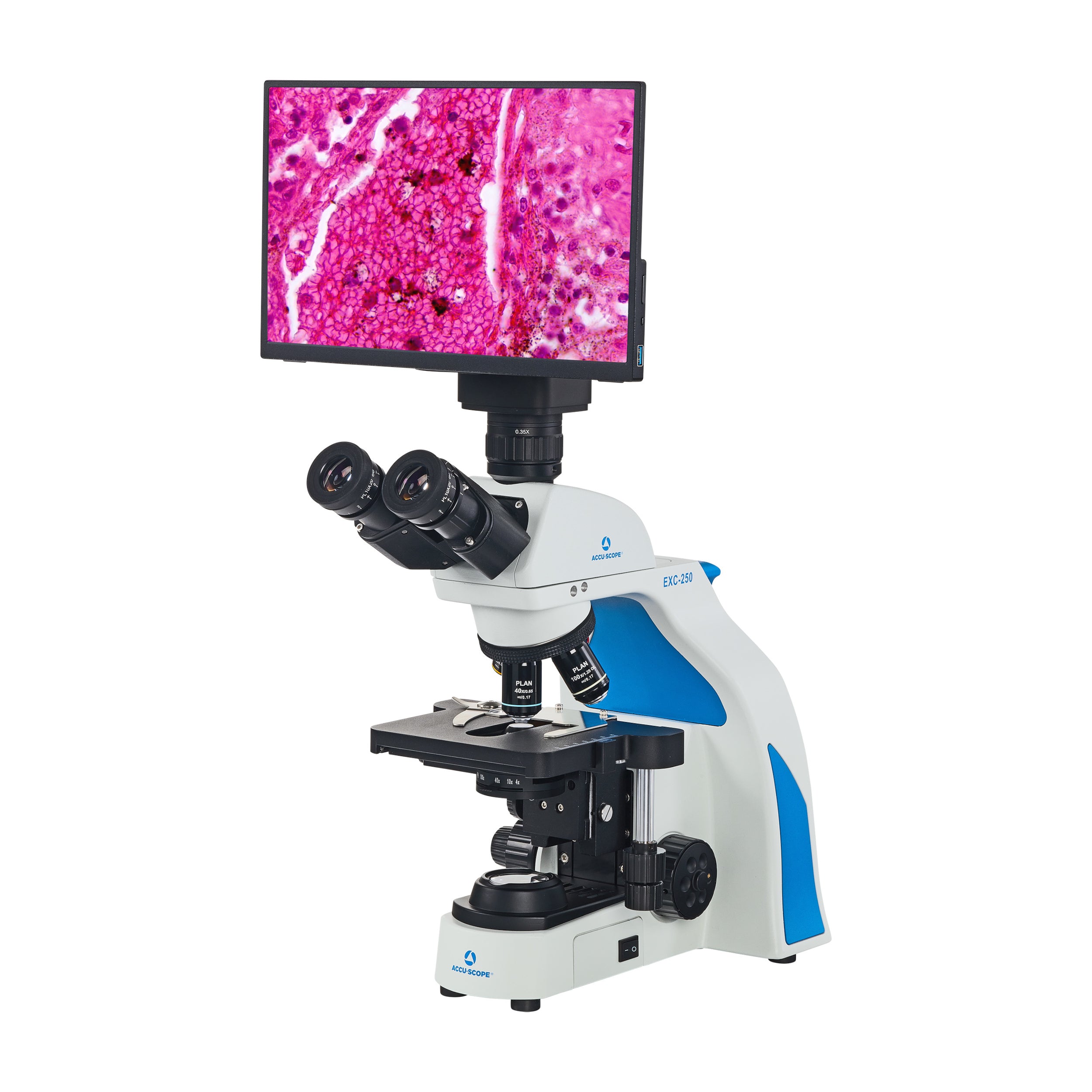 Accu-Scope EXC-250 Trinocular Compound Microscope