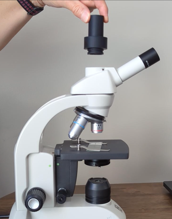 Eye Tube Adapter for National Model 210 Series Microscope